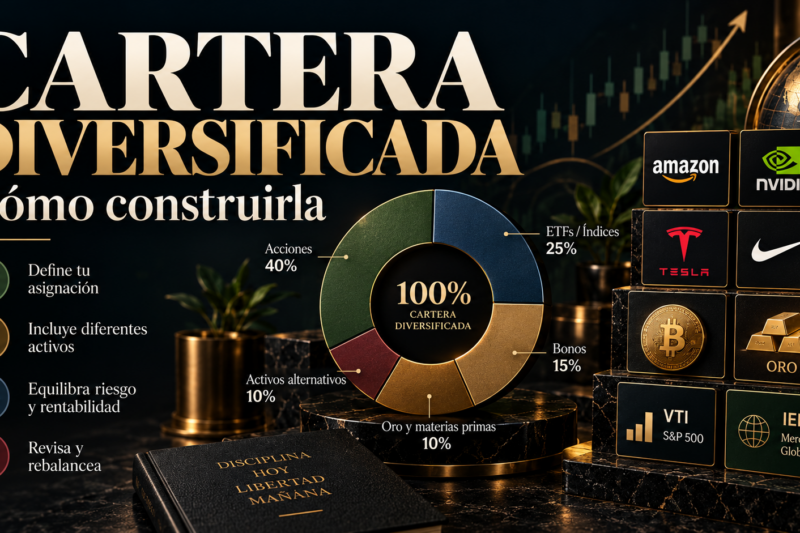 Cómo crear una cartera de inversión diversificada