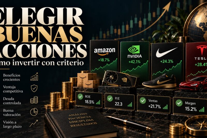 Cómo elegir buenas acciones para invertir
