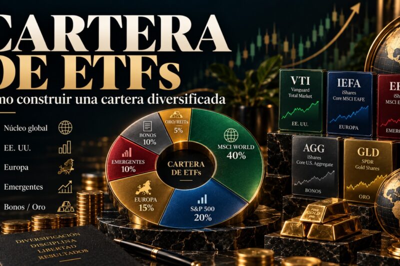 Cómo construir una cartera de ETFs diversificada