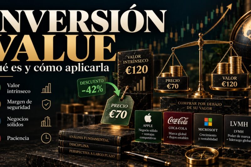 Qué es la inversión value y cómo aplicarla