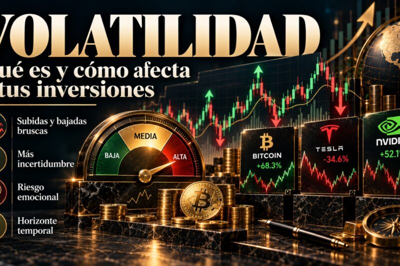 Qué es la volatilidad y cómo afecta a tus inversiones
